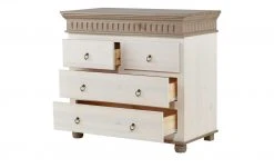 Kommode Bornholm | Kiefer Weiß / Kiefer lavafarben -Kommode & Sideboards Verkäufe 10133744 4 201811271458