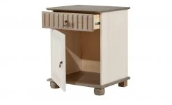 Nachtkommode Bornholm | Kiefer Weiß / Kiefer lavafarben -Kommode & Sideboards Verkäufe 10133746 2 201811271458