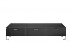 LEONARDO TV-Unterteil Cube | Schwarz Füße -Kommode & Sideboards Verkäufe 10229719 3 202102022237