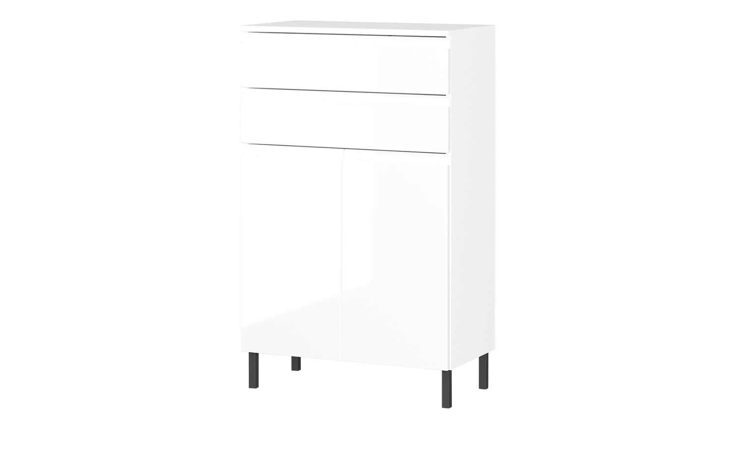 Kommode Seddiner See | Weiß Hochglanz 2 Kommode Seddiner See | Weiß Hochglanz – Bild 2