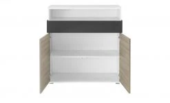 Highboard 2-türig Holly | Treibholz (Nachbildung) / Weiß / Anthrazit 7 Highboard 2-türig Holly | Treibholz (Nachbildung) / Weiß / Anthrazit -Kommode & Sideboards Verkäufe 11117376 2 202106161246