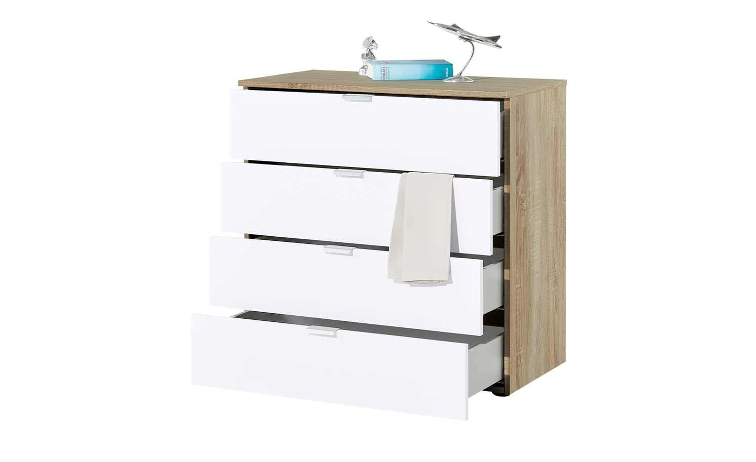 Dreamer eXpress Schubkastenkommode Dreamer | Eiche sägerau (Nachbildung) / Weiß 4 Dreamer eXpress Schubkastenkommode Dreamer | Eiche sägerau (Nachbildung) / Weiß – Bild 4