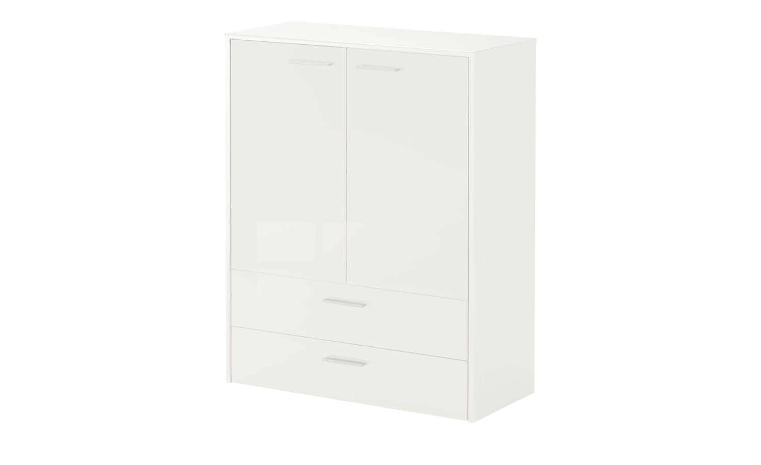 Wohnwert Kombikommode Cantara | Bianco Weiß 1 Wohnwert Kombikommode Cantara | Bianco Weiß