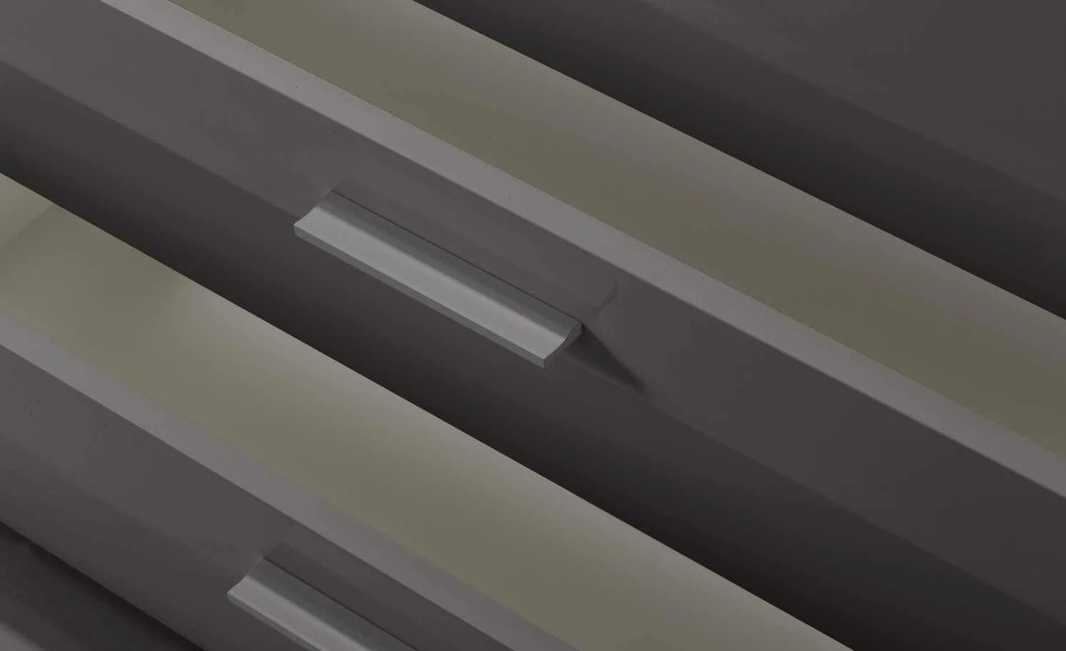 Wohnwert Schubladenkommode Cantara | Schiefer Grau 2 Wohnwert Schubladenkommode Cantara | Schiefer Grau – Bild 2