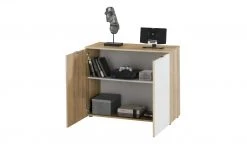 meinSchrank Kommode One 710 | Weißglas Sonoma-Eiche (Nachbildung) -Kommode & Sideboards Verkäufe 11136368 4 202112231310