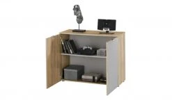 meinSchrank Kommode One 710 | Seidengrau Sonoma-Eiche (Nachbildung) -Kommode & Sideboards Verkäufe 11136371 11 202112231310