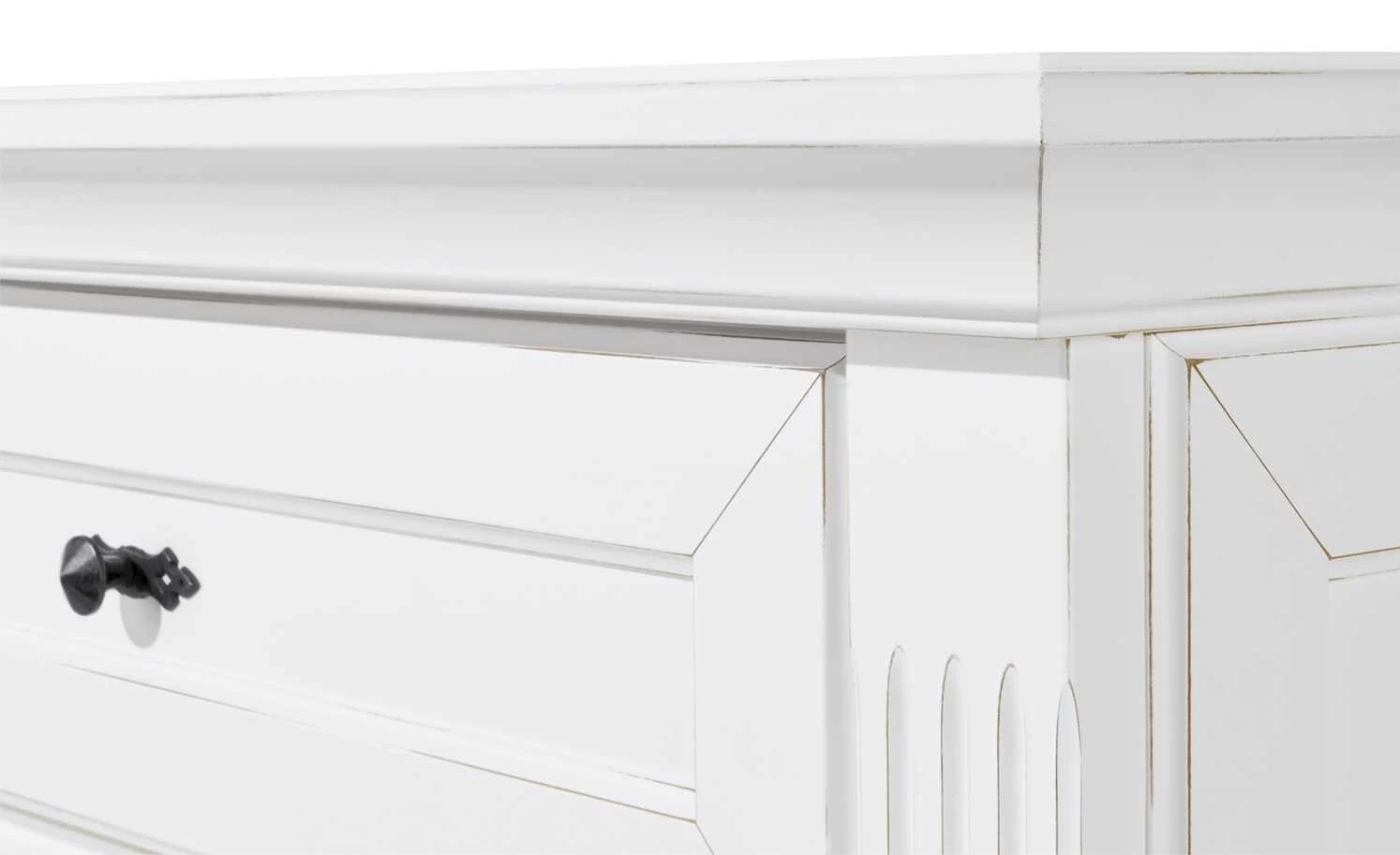 maison bleue Sekretär Petit Chalet | Vintage Weiß 5 maison bleue Sekretär Petit Chalet | Vintage Weiß – Bild 5