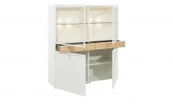 now! by hülsta Highboard now! touch | Reinweiß / Samteiche Natur (Nachbildung) -Kommode & Sideboards Verkäufe 11229528 4 202203222233