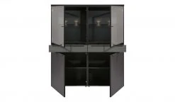 now! by hülsta Highboard now! touch | Schwarz / Samteiche Grau (Nachbildung) -Kommode & Sideboards Verkäufe 11229532 3 202203222233