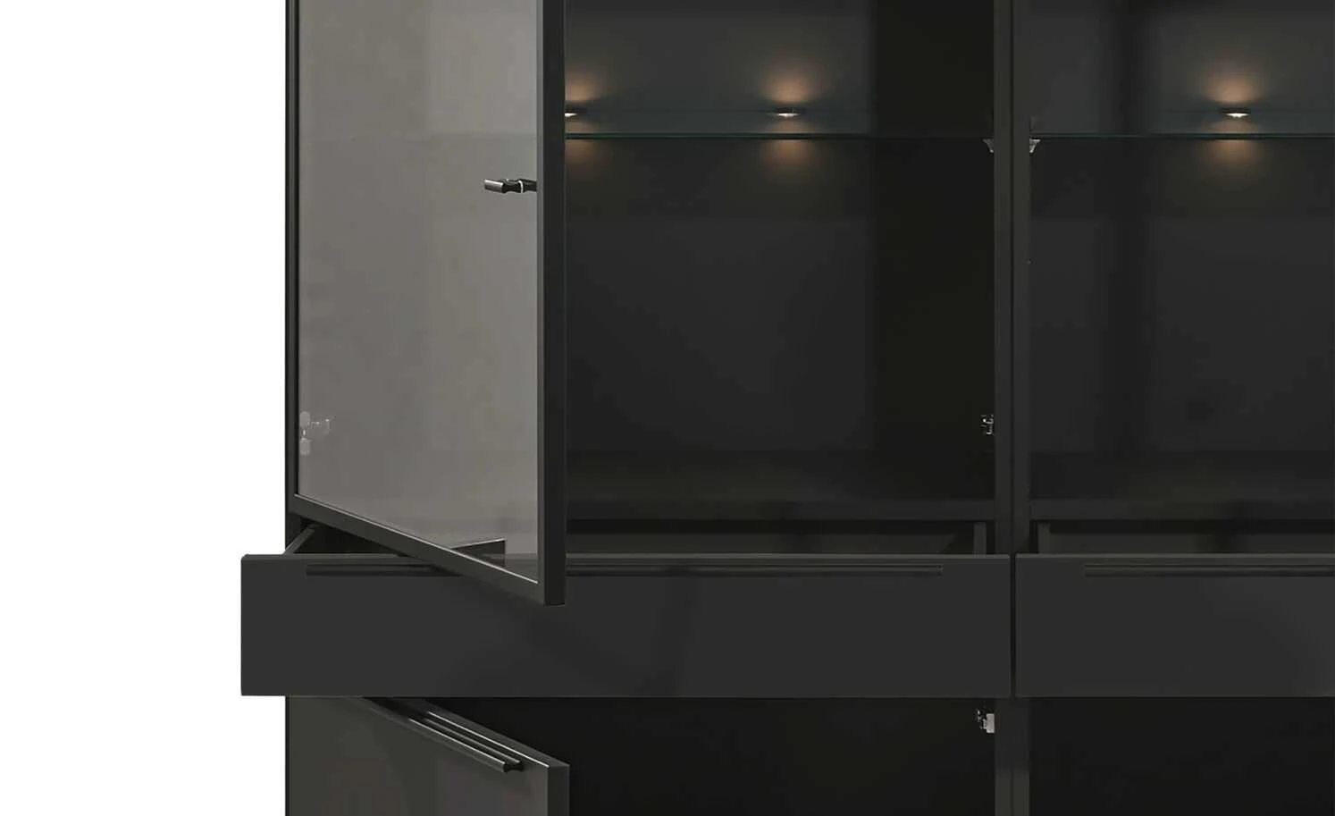 now! by hülsta Highboard now! touch | Schwarz 2 now! by hülsta Highboard now! touch | Schwarz – Bild 2