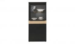 now! by hülsta Highboard now! touch | Schwarz / Samteiche Natur (Nachbildung) links 6 now! by hülsta Highboard now! touch | Schwarz / Samteiche Natur (Nachbildung) links -Kommode & Sideboards Verkäufe 11229788 2 202203222233