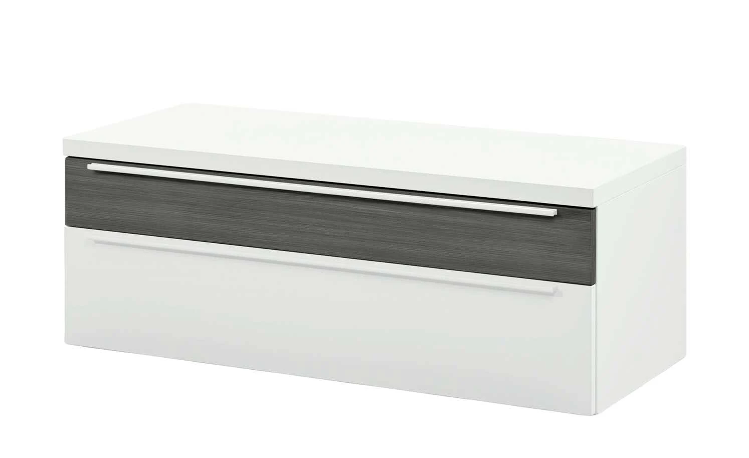 now! by hülsta Lowboard now! touch | Reinweiß / Samteiche Grau (Nachbildung) 1 now! by hülsta Lowboard now! touch | Reinweiß / Samteiche Grau (Nachbildung)