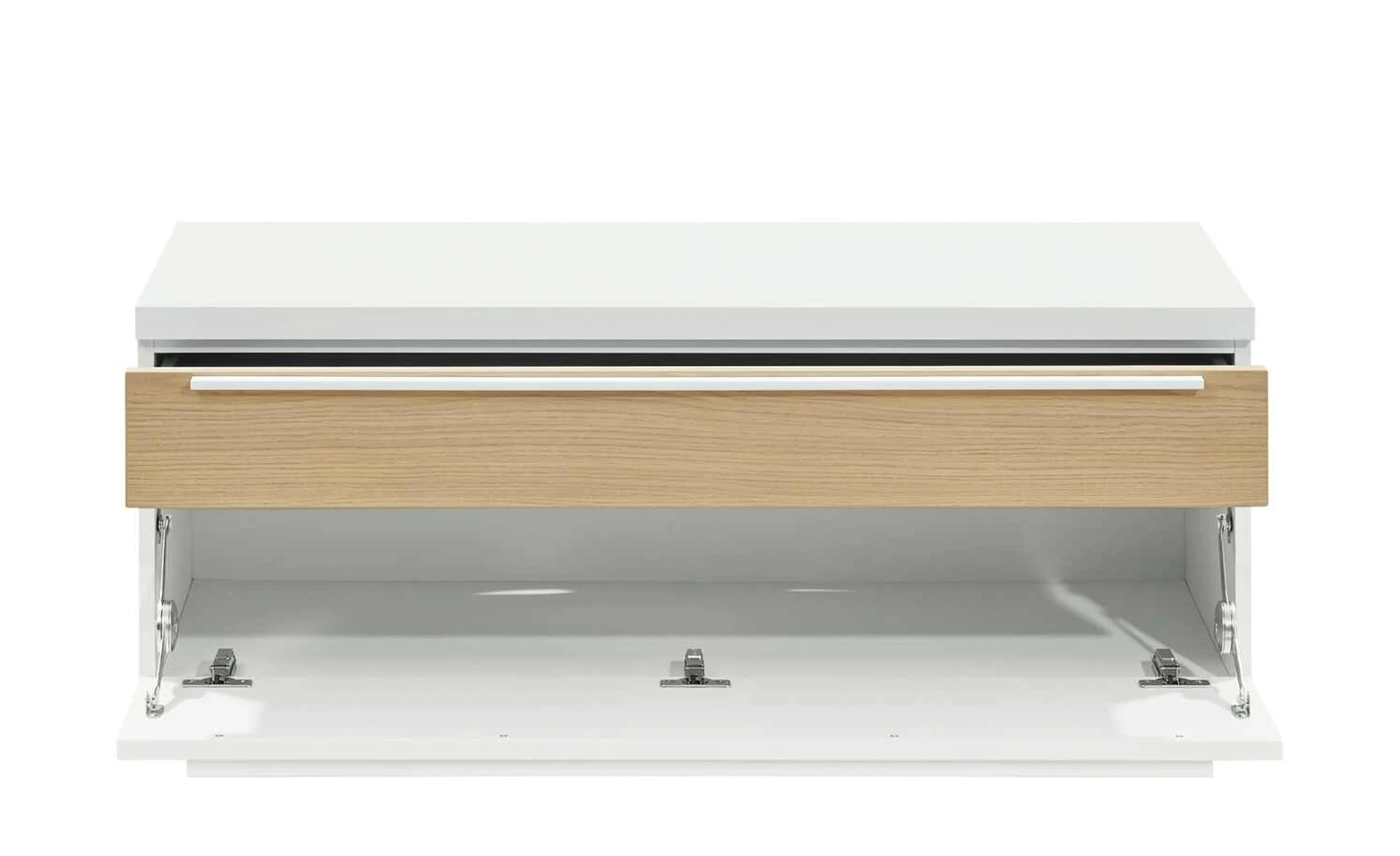 now! by hülsta Lowboard now! touch | Reinweiß / Samteiche Natur (Nachbildung) 2 now! by hülsta Lowboard now! touch | Reinweiß / Samteiche Natur (Nachbildung) – Bild 2