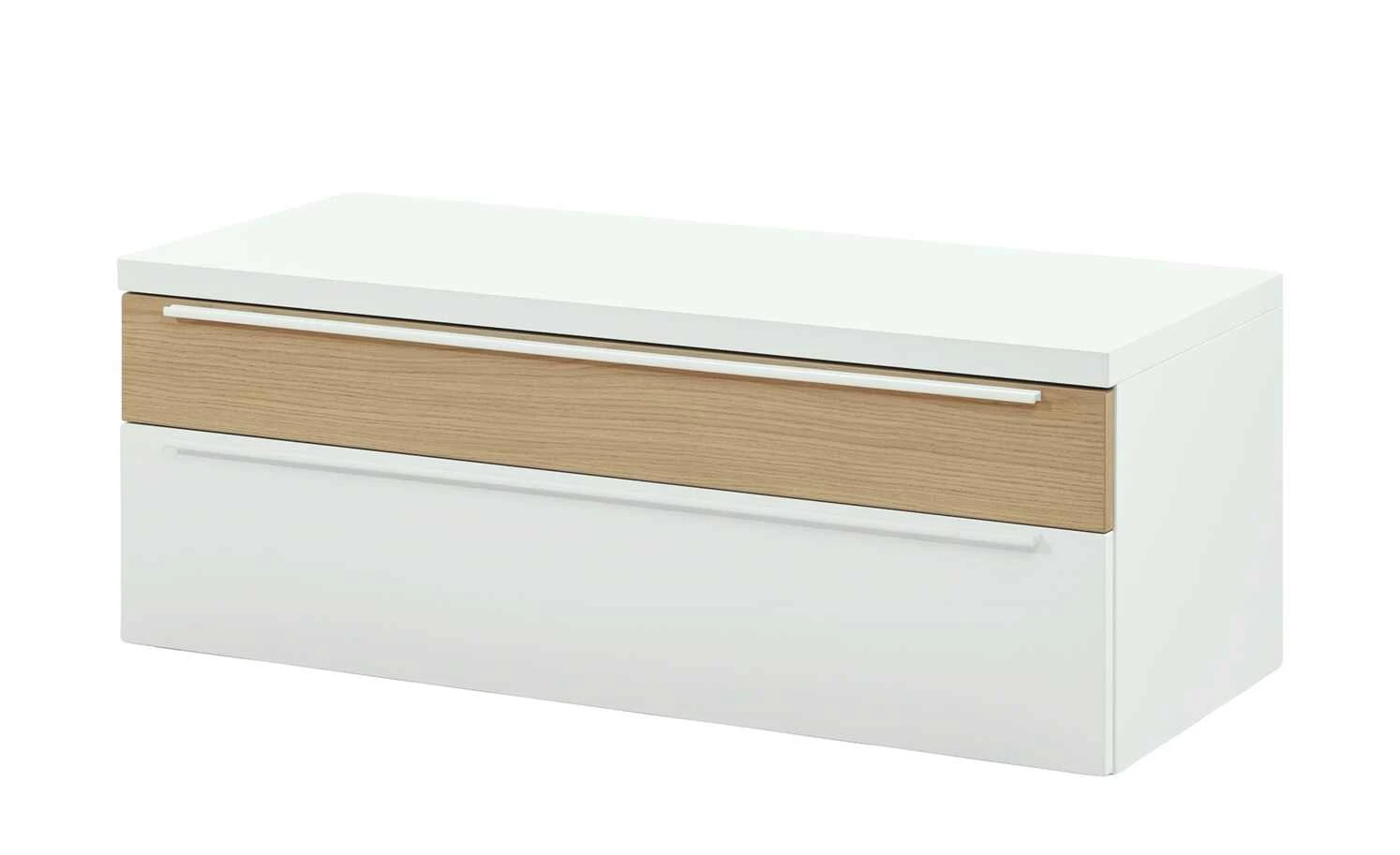 now! by hülsta Lowboard now! touch | Reinweiß / Samteiche Natur (Nachbildung) 1 now! by hülsta Lowboard now! touch | Reinweiß / Samteiche Natur (Nachbildung)