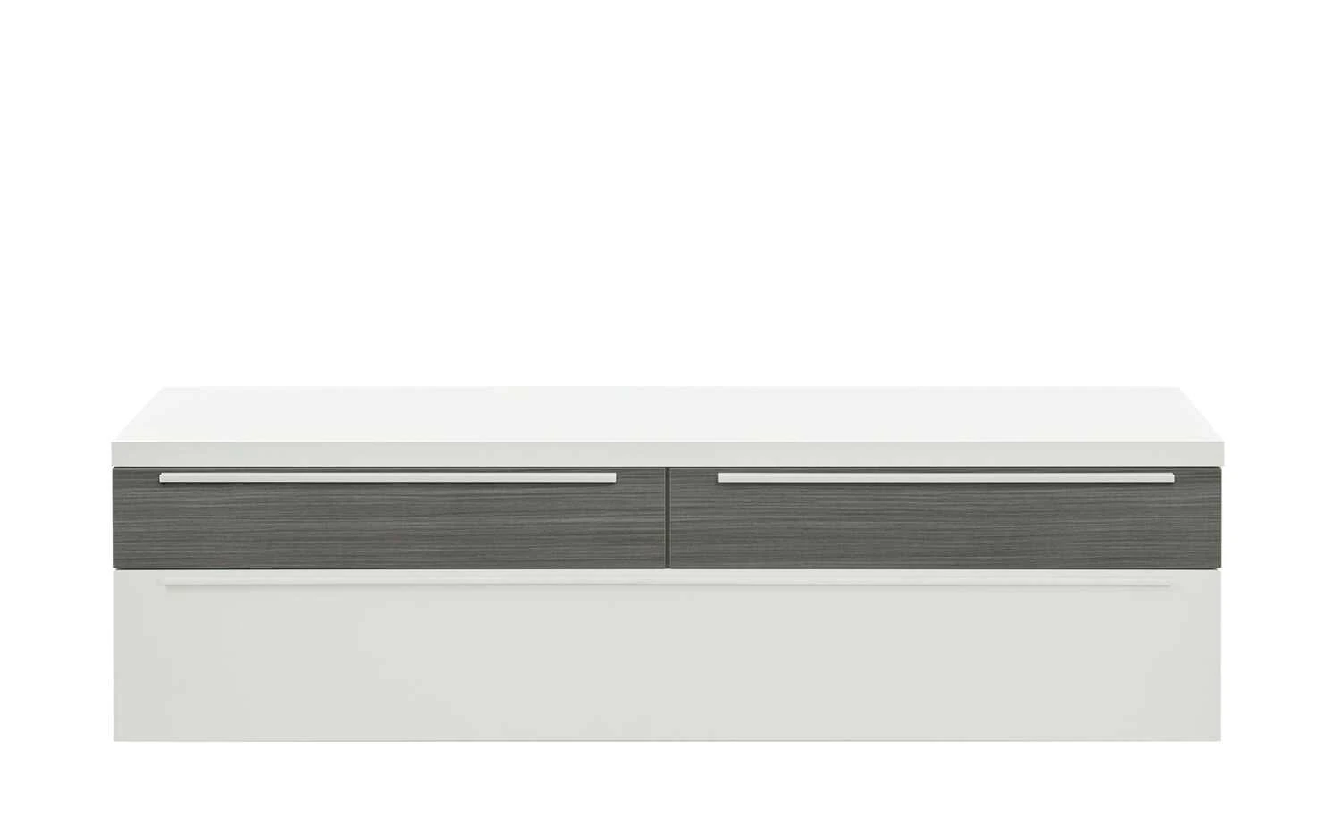 now! by hülsta Lowboard now! touch | Reinweiß / Samteiche Grau (Nachbildung) 3 now! by hülsta Lowboard now! touch | Reinweiß / Samteiche Grau (Nachbildung) – Bild 3