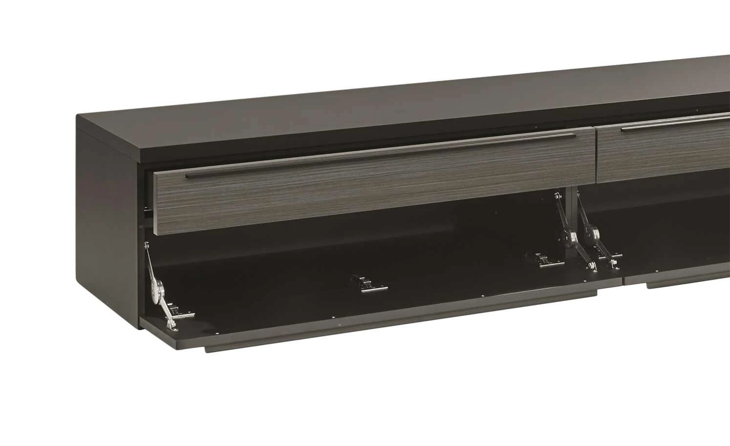 now! by hülsta Lowboard now! touch | Schwarz / Samteiche Grau (Nachbildung) 5 now! by hülsta Lowboard now! touch | Schwarz / Samteiche Grau (Nachbildung) – Bild 5