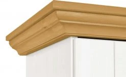 maison bleue Vitrine Florian | Weiß / laugenfarben -Kommode & Sideboards Verkäufe 11239821 4 202108130002