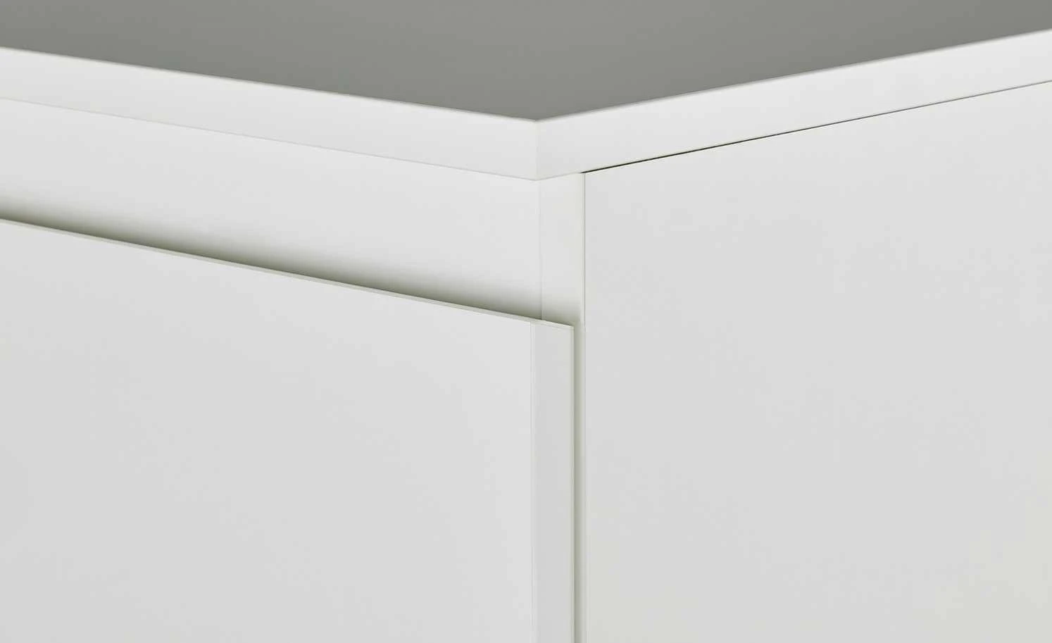 Hochkommode Tarent | Weiß 4 Hochkommode Tarent | Weiß – Bild 4