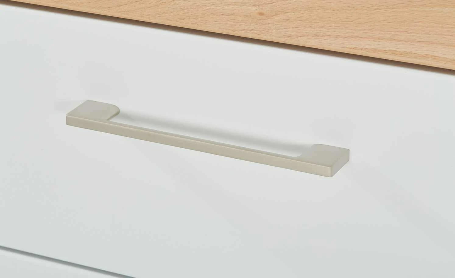 smart Kommode Oslo | Kernbuche (Nachbildung) / Weiß 8 smart Kommode Oslo | Kernbuche (Nachbildung) / Weiß – Bild 8