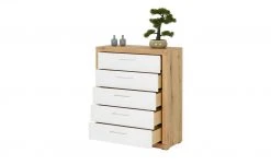 smart Kommode Oslo | Wildeiche (Nachbildung) / Weiß -Kommode & Sideboards Verkäufe 12108415 8 202102241238