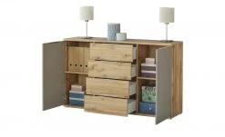 Kommode Rugby | Wildeiche (Nachbildung) / Basaltgrau -Kommode & Sideboards Verkäufe 12109462 10 202104091234