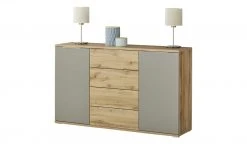 Kommode Rugby | Wildeiche (Nachbildung) / Basaltgrau -Kommode & Sideboards Verkäufe 12109462 8 202104091234