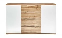 Kommode Rugby | Wildeiche (Nachbildung) / Weiß -Kommode & Sideboards Verkäufe 12109534 1 202202221234