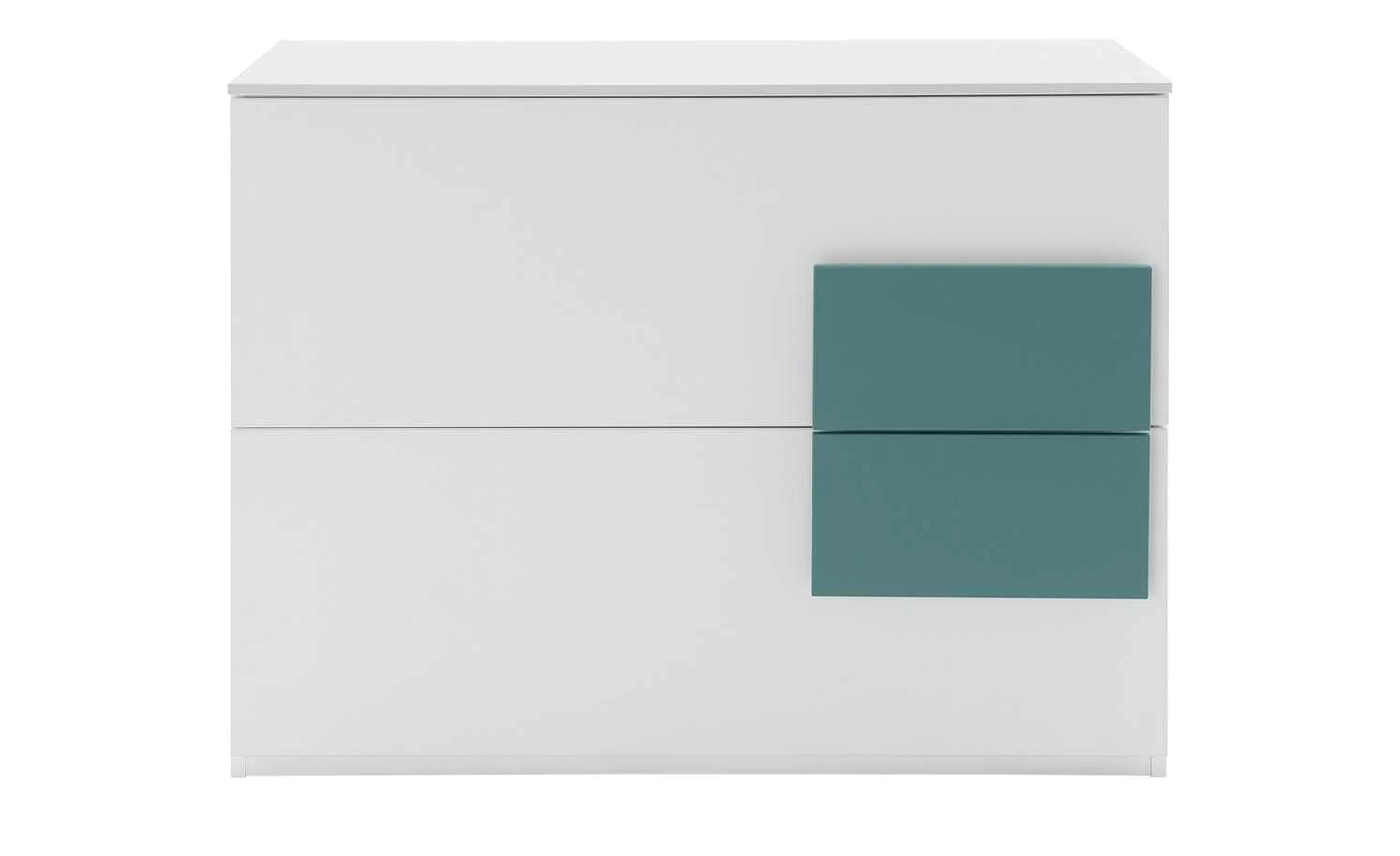Kommode Holly | Weiß / Petrol 2 Kommode Holly | Weiß / Petrol – Bild 2