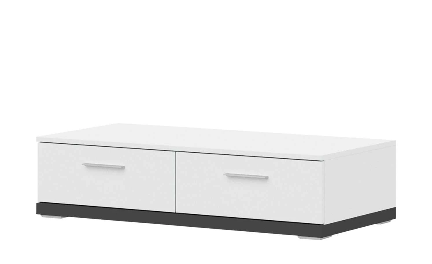 uno Lowboard Titan | Weiß / Graphit (Nachbildung) 106|cm 1 uno Lowboard Titan | Weiß / Graphit (Nachbildung) 106|cm