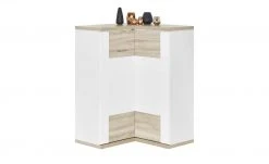 uno Eck-Highboard Titan | Eiche sägerau (Nachbildung) / Weiß -Kommode & Sideboards Verkäufe 12200274 10 202106091239