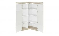 uno Eck-Highboard Titan | Eiche sägerau (Nachbildung) / Weiß -Kommode & Sideboards Verkäufe 12200274 13 202106091239