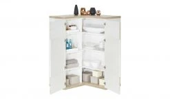 uno Eck-Highboard Titan | Eiche sägerau (Nachbildung) / Weiß -Kommode & Sideboards Verkäufe 12200274 14 202106091239