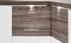uno Eck-Highboard Titan | Eiche Trüffel (Nachbildung) / Weiß -Kommode & Sideboards Verkäufe 12200275 9 202106091239