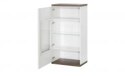 uno Vitrine Titan | Weiß / Eiche Trüffel (Nachbildung) links Spotbeleuchtung -Kommode & Sideboards Verkäufe 12200278 13 201811271502
