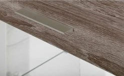 uno Vitrine Titan | Weiß / Eiche Trüffel (Nachbildung) links Spotbeleuchtung -Kommode & Sideboards Verkäufe 12200278 7 201811271502