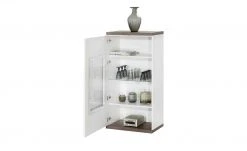 uno Vitrine Titan | Weiß / Eiche Trüffel (Nachbildung) links Spotbeleuchtung -Kommode & Sideboards Verkäufe 12200278 9 201811271502