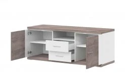 uno Lowboard Titan | Weiß / Eiche Trüffel (Nachbildung) 151|cm -Kommode & Sideboards Verkäufe 12200303 2 202106091239