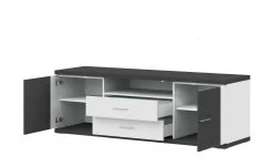 uno Lowboard Titan | Weiß / Graphit (Nachbildung) 180|cm 5 uno Lowboard Titan | Weiß / Graphit (Nachbildung) 180|cm -Kommode & Sideboards Verkäufe 12200308 3 202106082233