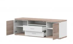 uno Lowboard Titan | Weiß / Eiche sägerau (Nachbildung) 180|cm -Kommode & Sideboards Verkäufe 12200309 3 202106082233