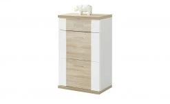 uno Kommode Titan | Weiß / Eiche sägerau (Nachbildung) -Kommode & Sideboards Verkäufe 12200318 10 201811271502