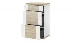 uno Kommode Titan | Weiß / Eiche sägerau (Nachbildung) -Kommode & Sideboards Verkäufe 12200318 9 201811271502