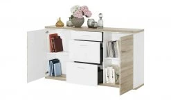 uno Sideboard Titan | Weiß / Eiche sägerau (Nachbildung) 20 uno Sideboard Titan | Weiß / Eiche sägerau (Nachbildung) -Kommode & Sideboards Verkäufe 12200325 4 202106172234