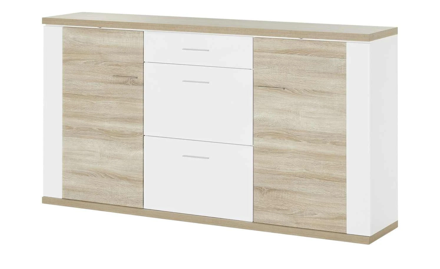 uno Sideboard Titan | Weiß / Eiche sägerau (Nachbildung) 8 uno Sideboard Titan | Weiß / Eiche sägerau (Nachbildung) – Bild 8
