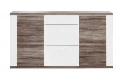 uno Sideboard Titan | Weiß / Eiche Trüffel (Nachbildung) -Kommode & Sideboards Verkäufe 12200326 3 201811271502