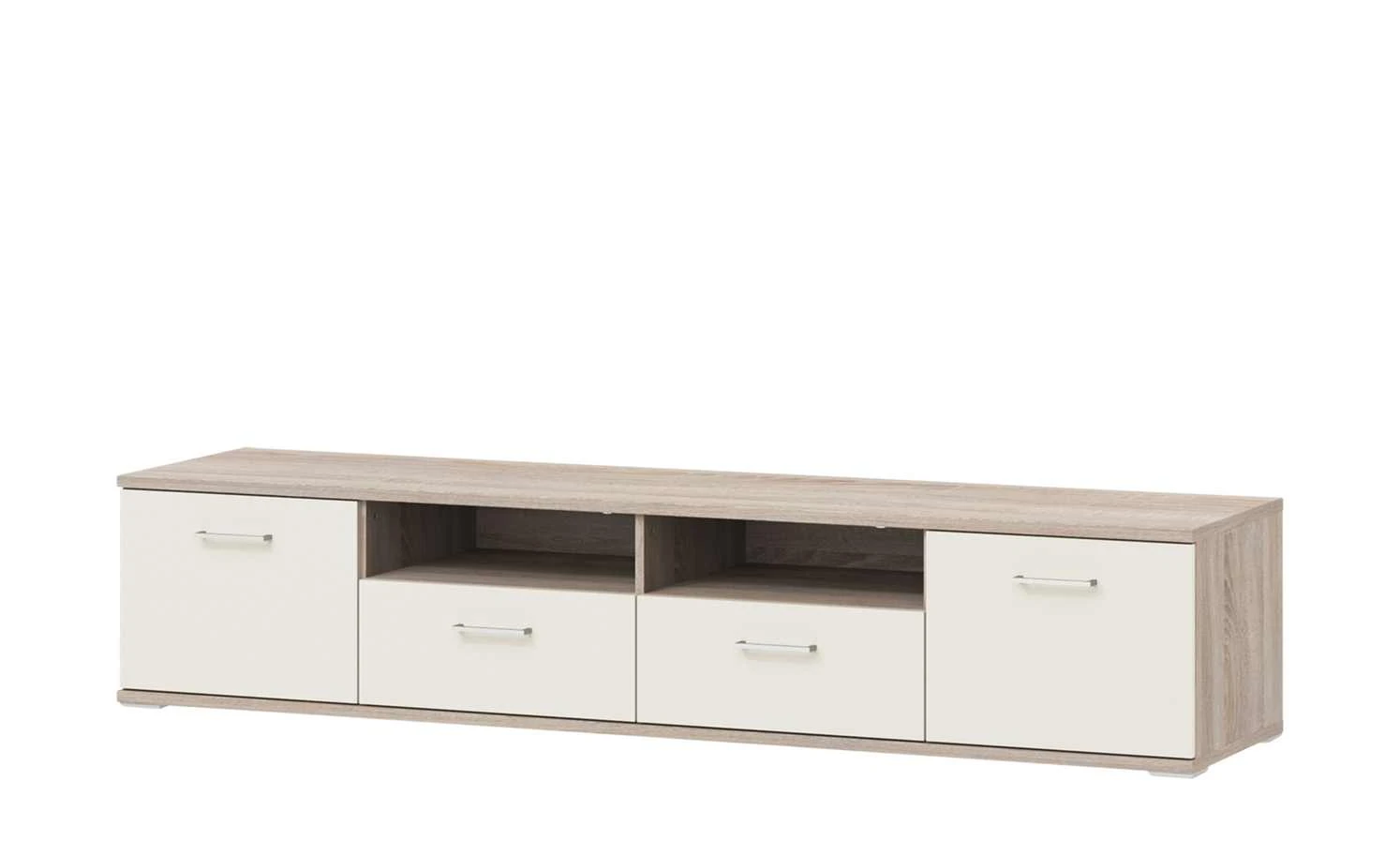 uno Lowboard Onyx | Vanille / Eiche sägerau (Nachbildung) 1 uno Lowboard Onyx | Vanille / Eiche sägerau (Nachbildung)