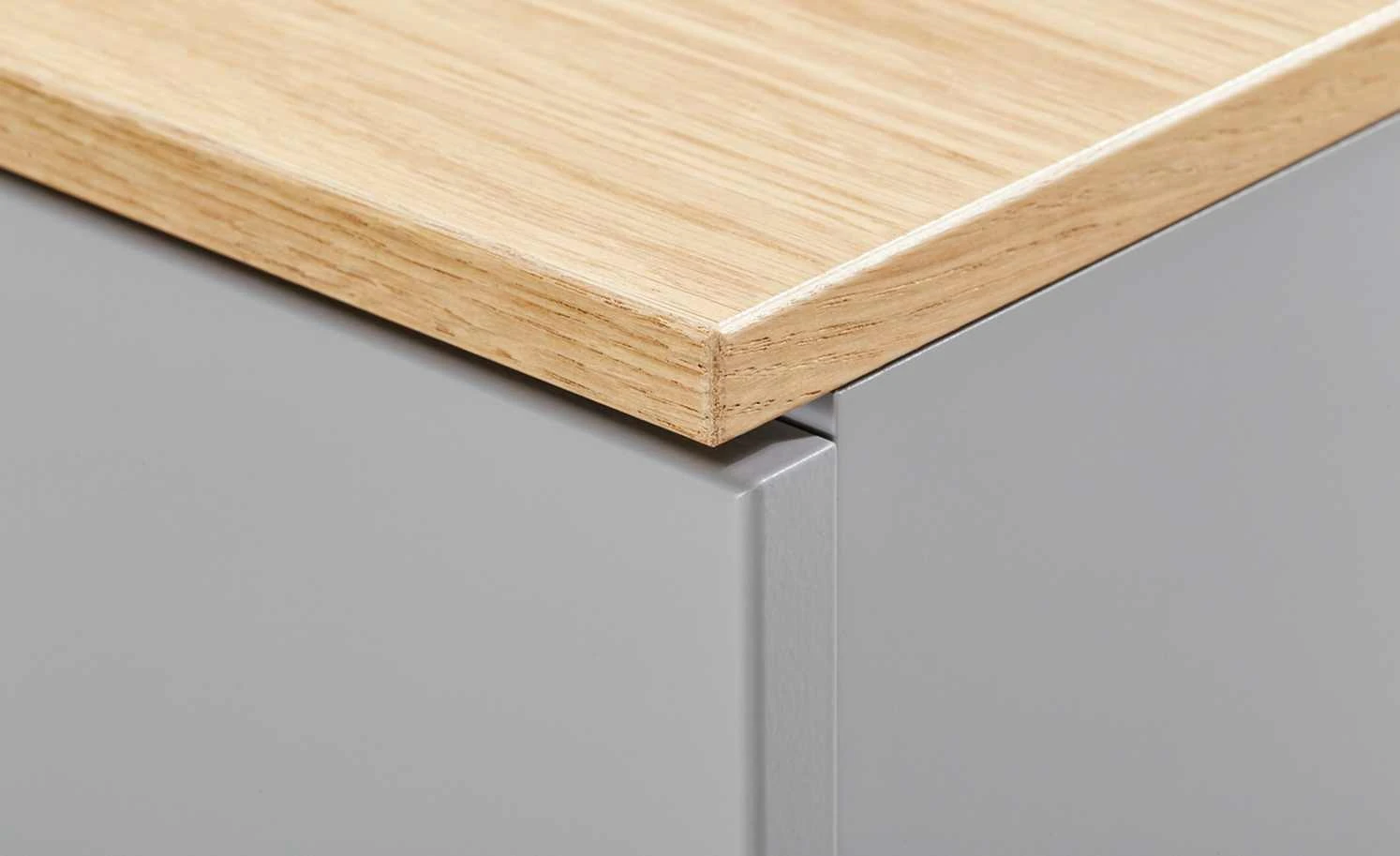 Roomers Highboard mit 3 Türen und 3 Schüben Scan | grau 8 Roomers Highboard mit 3 Türen und 3 Schüben Scan | grau – Bild 8