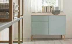 Roomers Sideboard Scan | Sage (Salbeigrün) / Eiche Natur -Kommode & Sideboards Verkäufe 12201986 5 201811271515