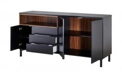 Roomers Sideboard Case | Schwarzbraun / Walnuss (Nachbildung) -Kommode & Sideboards Verkäufe 12202139 11 202101262257
