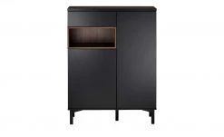 Roomers Highboard Case | Schwarzbraun / Walnuss (Nachbildung) -Kommode & Sideboards Verkäufe 12202140 5 201811271515