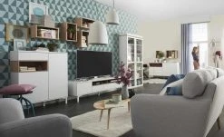 Roomers Vitrine Case | Schwarzbraun / Walnuss (Nachbildung) -Kommode & Sideboards Verkäufe 12202141 9 201811271515